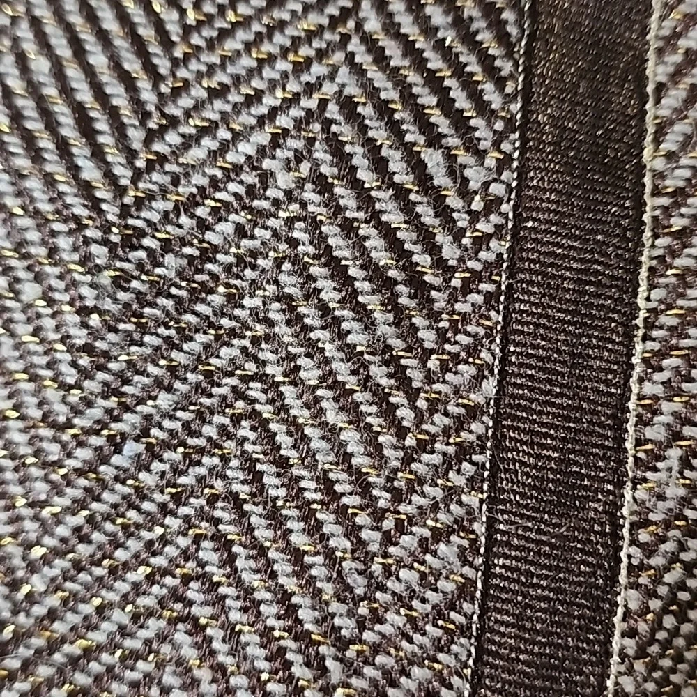 Coldwater Creek Brown Sparkle Fitted Work Business Blazer